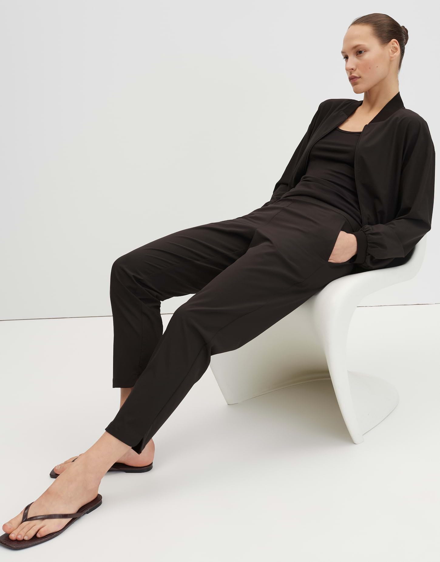 someday Damen Stoffhose | Charlie Relaxed Stoffhose mit Komfortbund