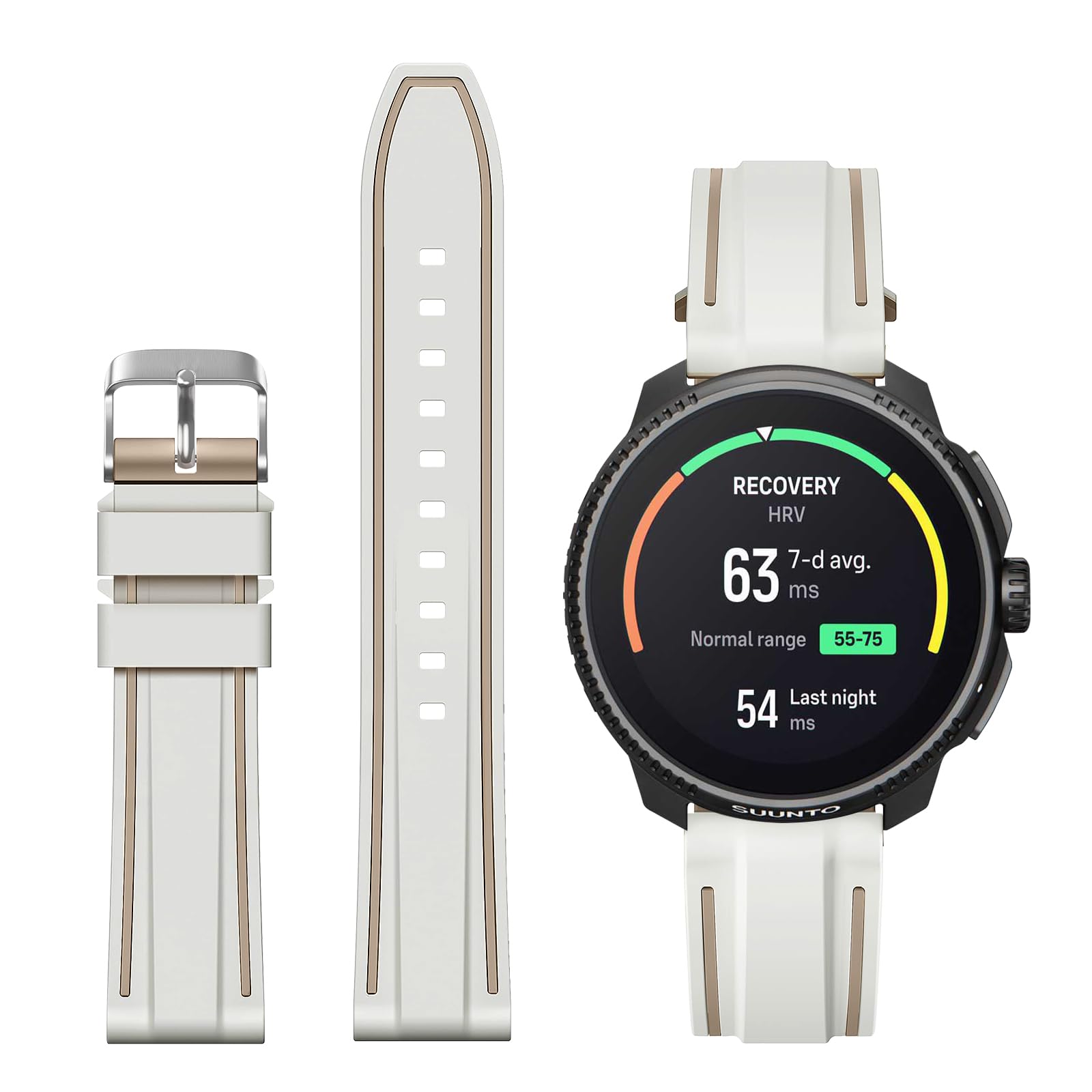 22 Mm Silikon-Armband Für Suunto Race/Vertical/9 Peak – Lebensmittelecht & Schnell Wechselbar