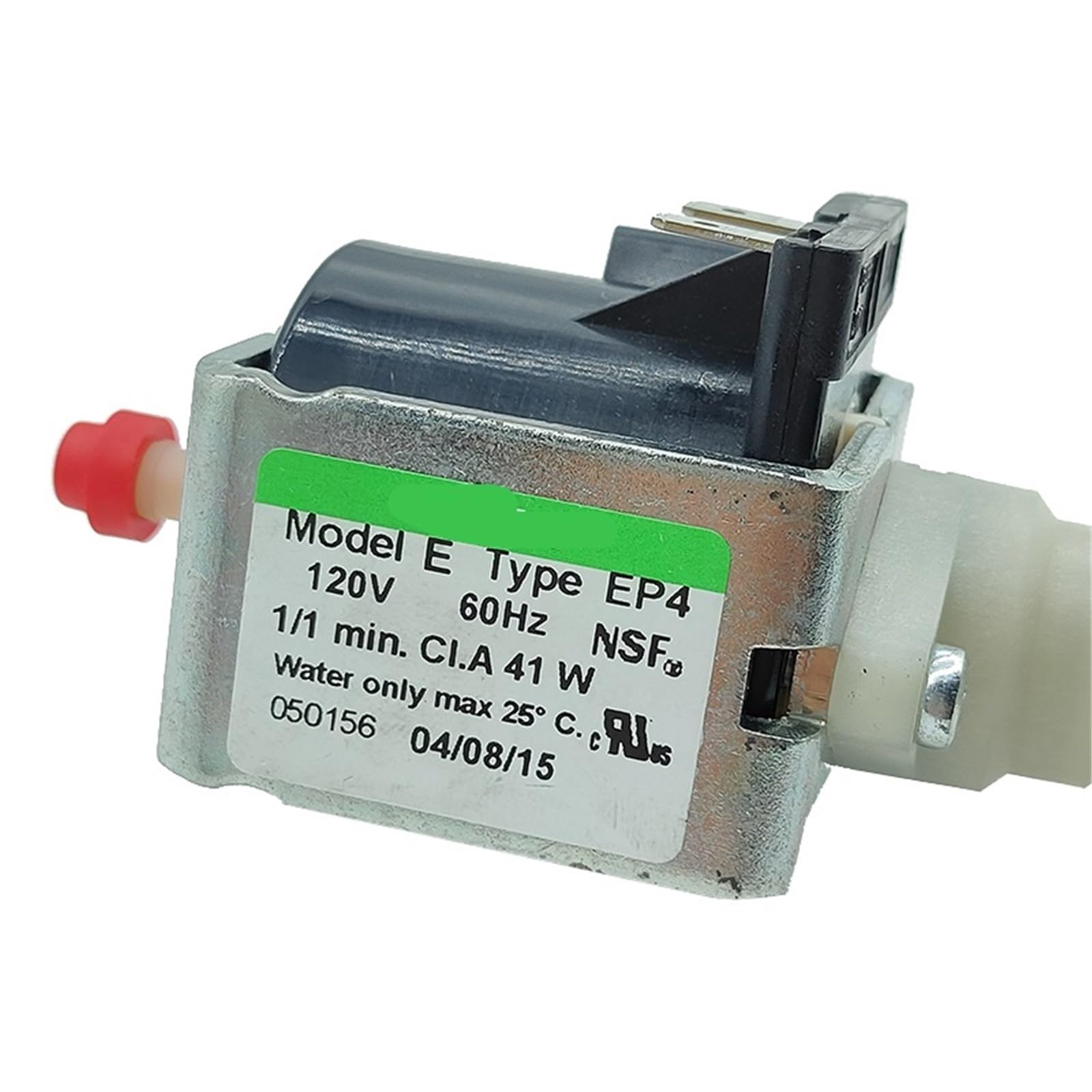 Pompe électromagnétique EP4 machine à café pompe à piston AC120V débit eau régulé