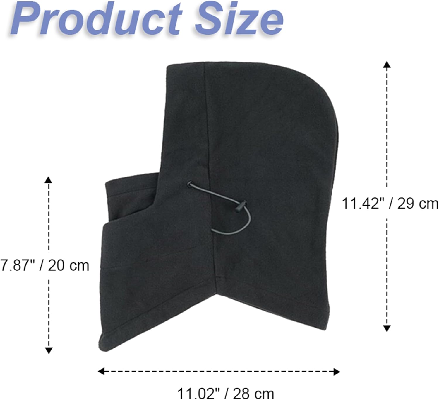 Kids Balaclava-Mask Hats - Winter Warm-Polar Fleece-Ski Face Mask for Boys Girls-Cold Weather Windproof Snow Neck Gaiter - Image 2