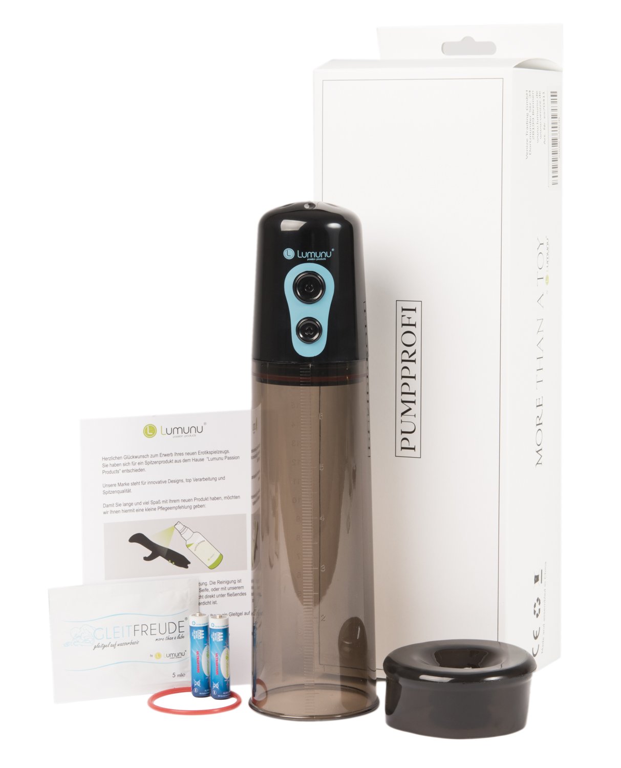 Lumunu Premium Penispumpe, elektrische Erektionshilfe fr Sextraining und  Potenzsteigerung : Amazon.de: Drogerie & Krperpflege