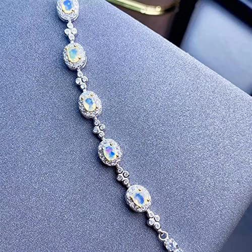 Bijoux Opale Naturelle en argent 925 véritable pour femme éclat raffiné