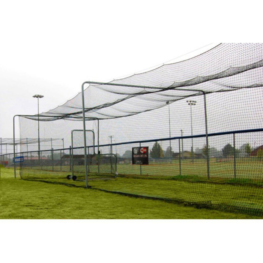 Batting Tunnel Net Size: 144" H x 168" W x 504" - 660" D