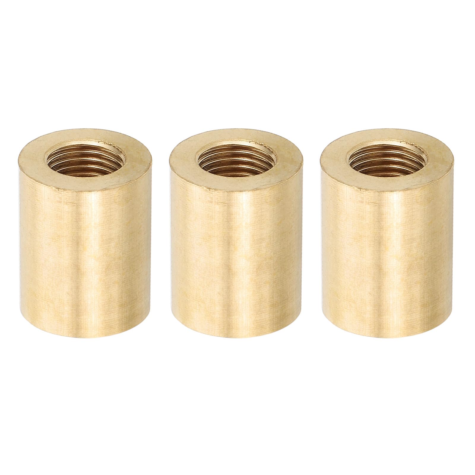 PATIKIL Lamp Pipe Brass Coupling Nut
