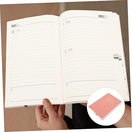 Miniatura 2 de jojofuny Agenda 2023, 5 unidades, agenda académica, recordatorio de fecha, calendario, planificador estudiantil, calendario de citas de lácteos,