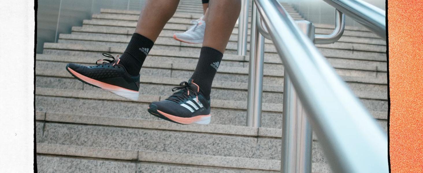 Amazon.com | Adidas Mens Sl20.2 Black/White/Grey 8.5 | Athletic