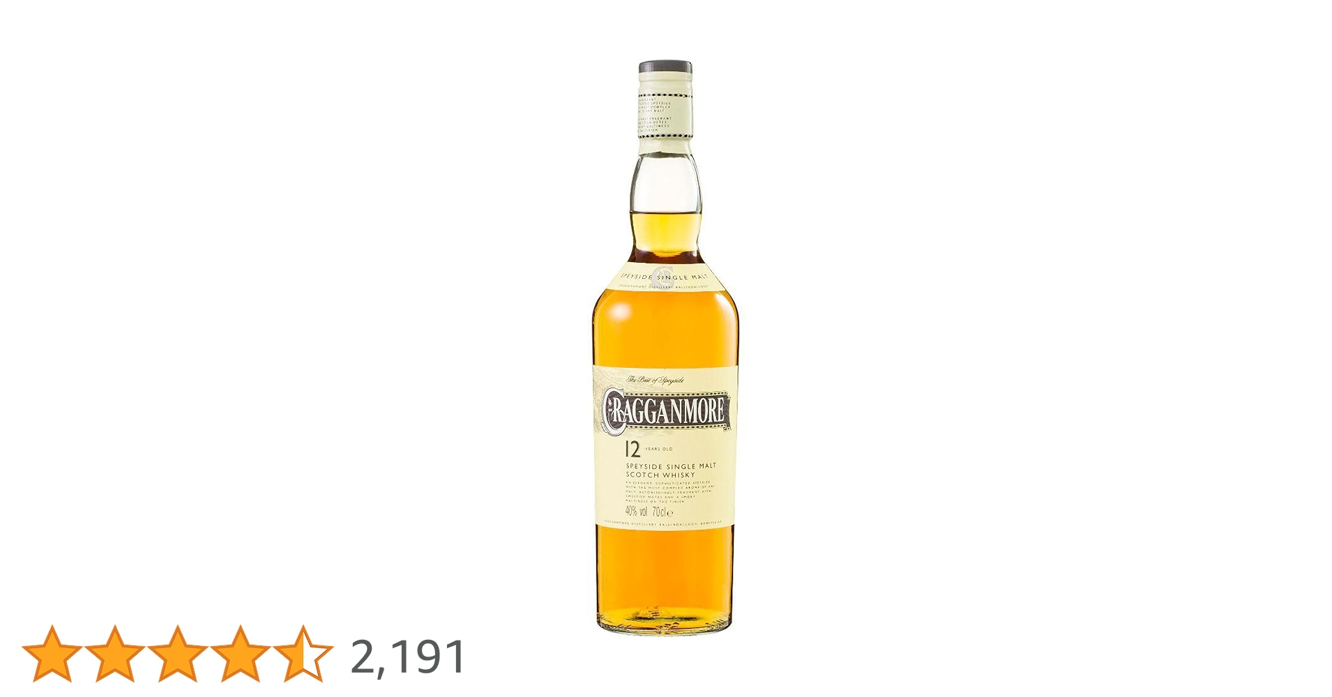 【終売品 超貴重】クラガンモア12年 90年代MALT表記 大容量1000ml クラガンモア 12年 90年代流通 | オールドウイスキー研究日誌