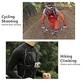 REFLEX CAMERA Chest Harness Strap for GoPro Hero 13-3 DJI Osmo Insta360 – Adjustable Action Camera Mount for Sports Cycling Hiking Climbing Hands-Free POV Filming – Black - Image 7