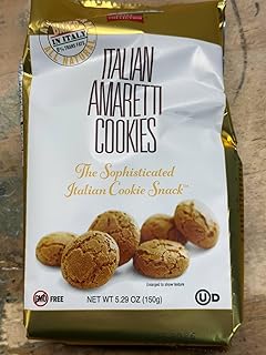 Italian Amaretti Cookies 5.29 ounces bag