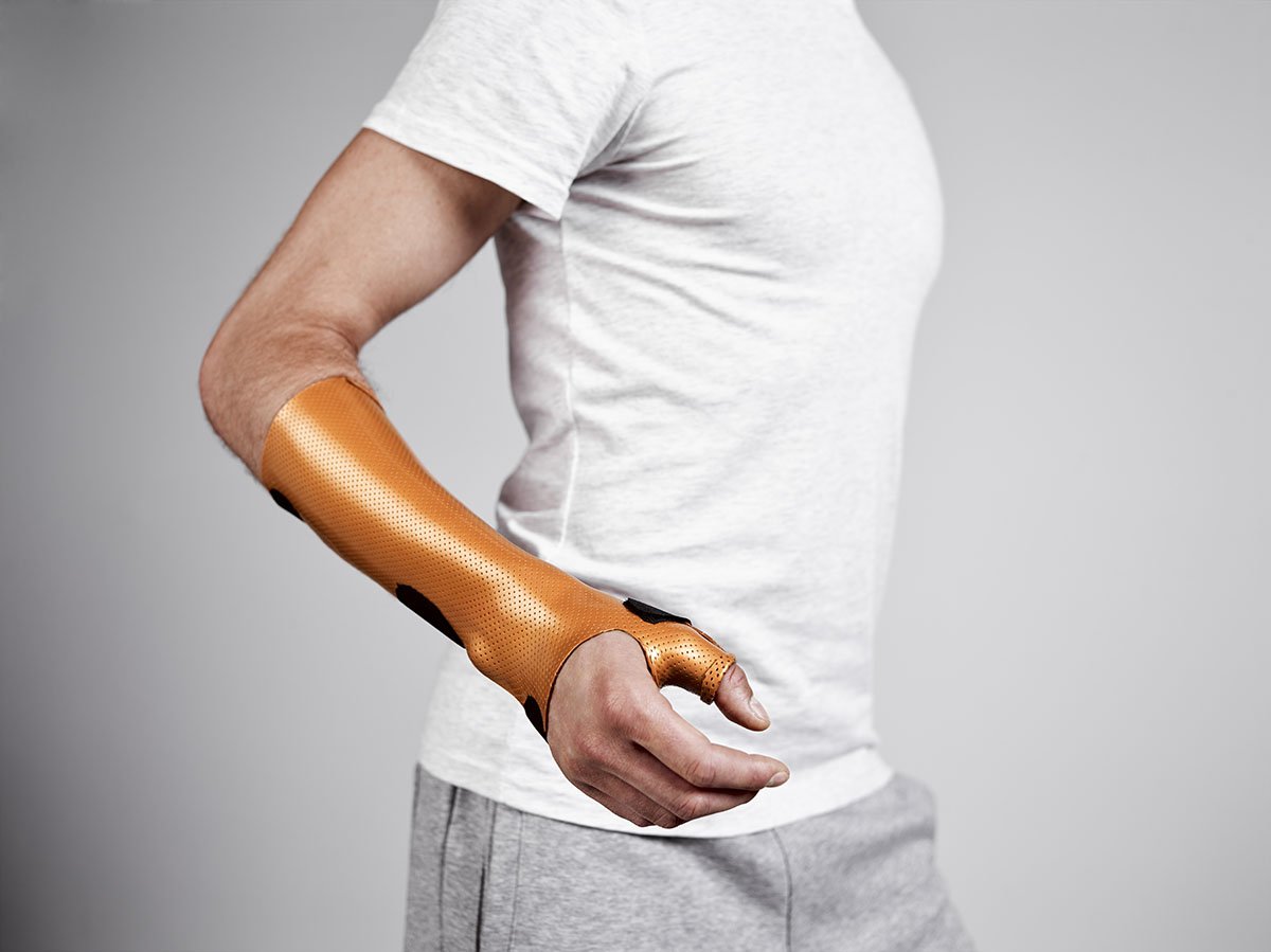 Orfit 24-5781-4 Colors Non-Sterial Material Sheet for Splint and Brace, 18" Width, 24" Length, 1/8" Height, Metallic Gold