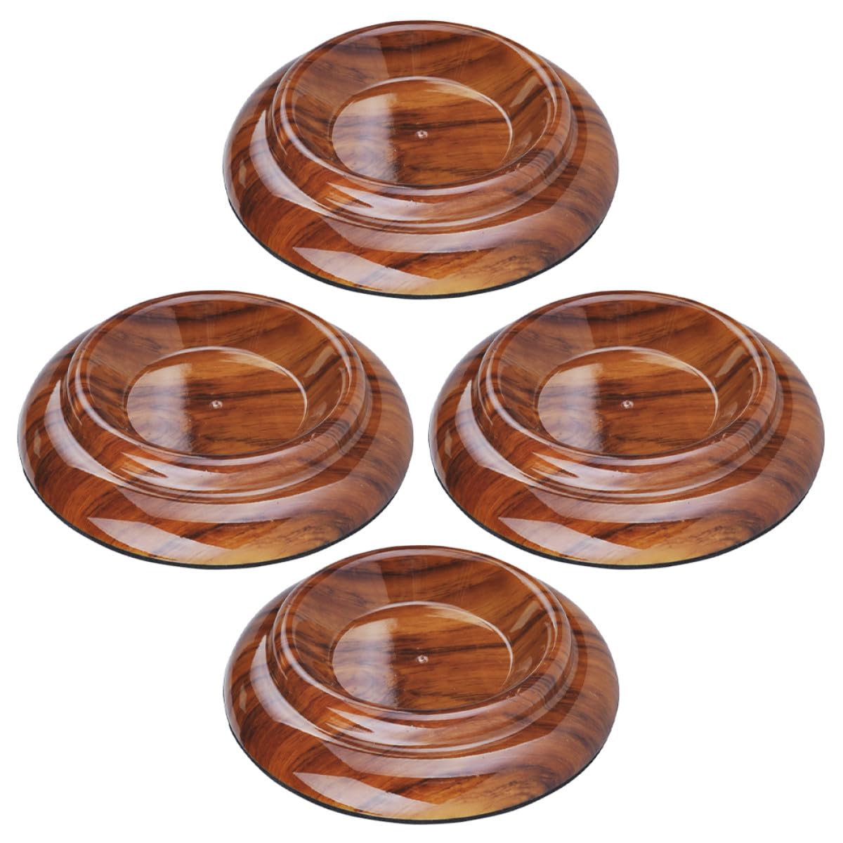 Evita rayones con las 4 almohadillas para pies de piano de madera antideslizantes