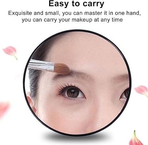 Miniatura 6 de Espejo de aumento 30X, espejo de aumento pequeño con ventosa y pinzas, espejo de viaje para maquillaje, juego de espejo de maquillaje compacto para