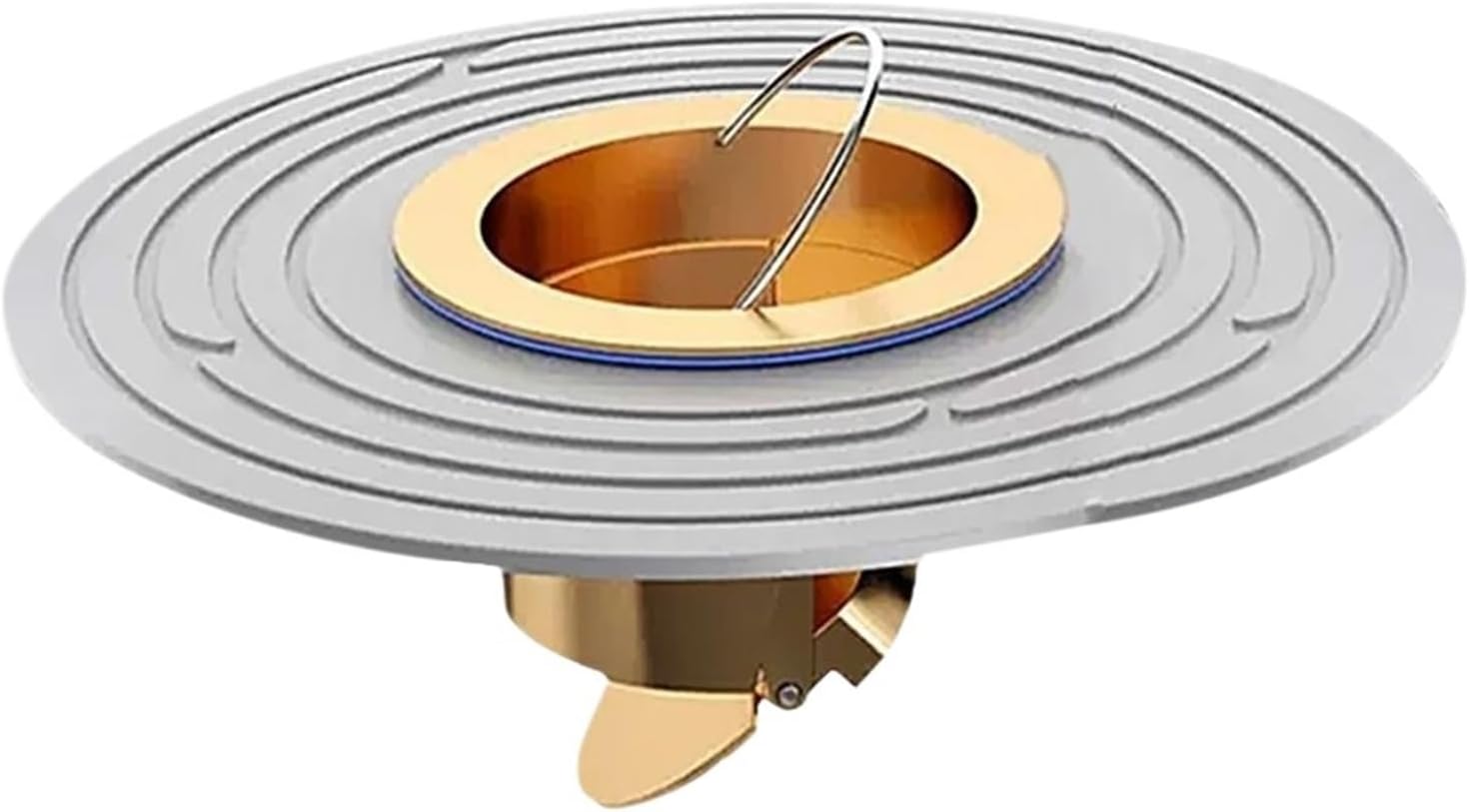 Anti-Odor Shower Floor Drain Backflow Preventer Dectable Sink Strainer Universal Fast Drainage Floor Drain Bathroom Supplies (Color : White-Plastic core)