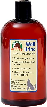 Just Scentsational WU-16 Wolf Urine for Gardens, Hunters, and Trappers, 16 oz