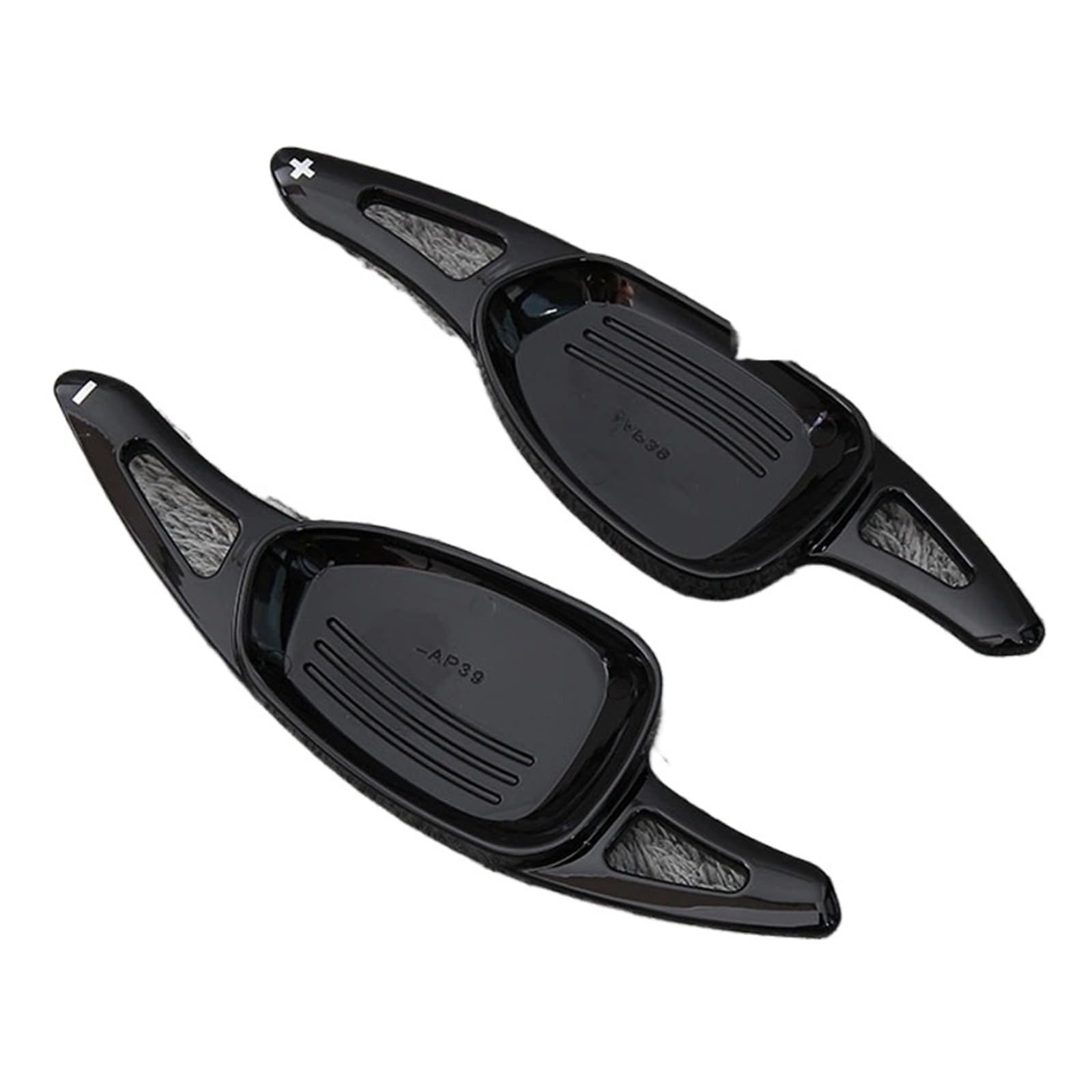 Zhangzhengyao Black Car Steering Wheel Shifter Paddle For Rs3 For Rs4 For Rs6 For Rs5 For Rs7 For S5 For Sq5 Car Steering Wheel Paddle Shifter Shift Trims(Black)