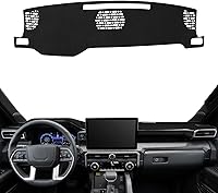 Vista 38 de Alfombrilla para tablero a medida para Toyota Tacoma 2005-2015, cubierta para salpicadero, tapete antideslizante, protector, protector solar, sin