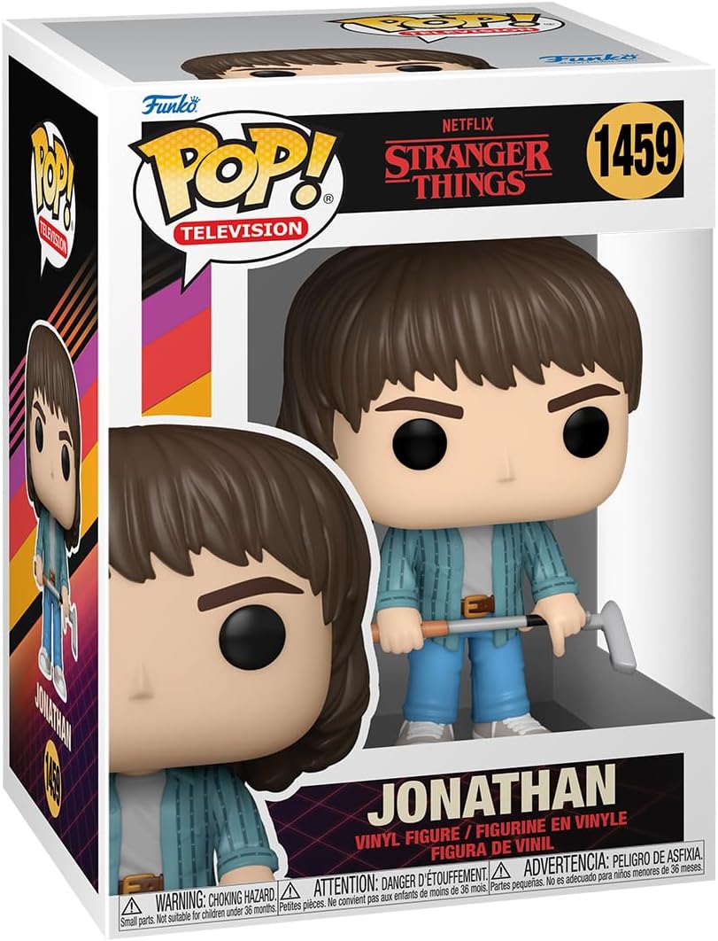Figurine Funko Pop! Stranger Things - Nancy Wheeler Avec Fusil - Vinyle Collection 9,5 Cm, Cadeau Fan Série