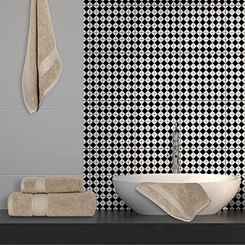 Nova Luxury Linen - Hotel Quality Turkish Towel Set For Bathroom (6 Pcs Towel Set, Warmsand Beige) #TOP5