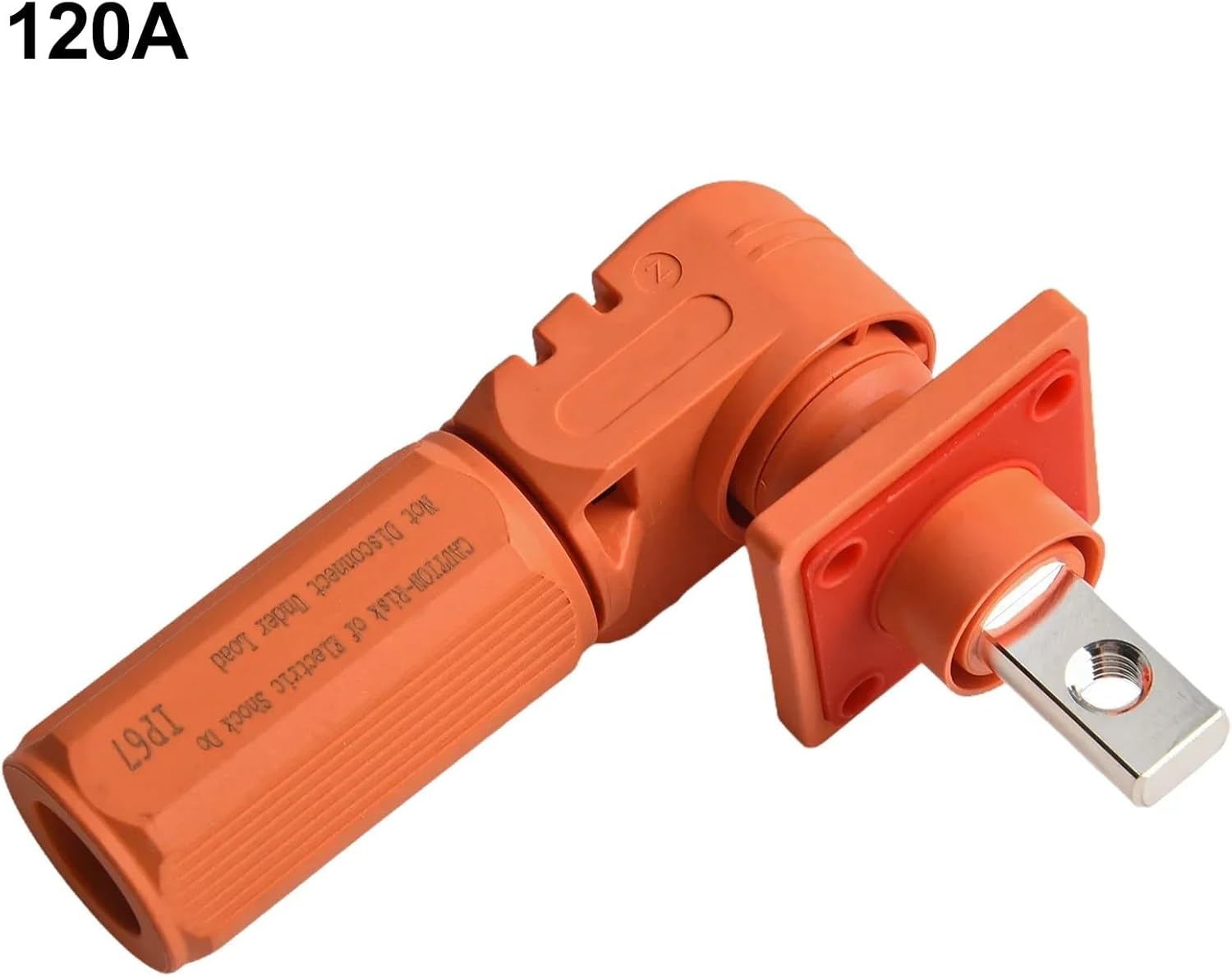 Battery Energy Storage Connector 120/200A 1000V Quick Terminal Flame Retardant for Electric Forklift Vehicle Power Battery(200A Black)