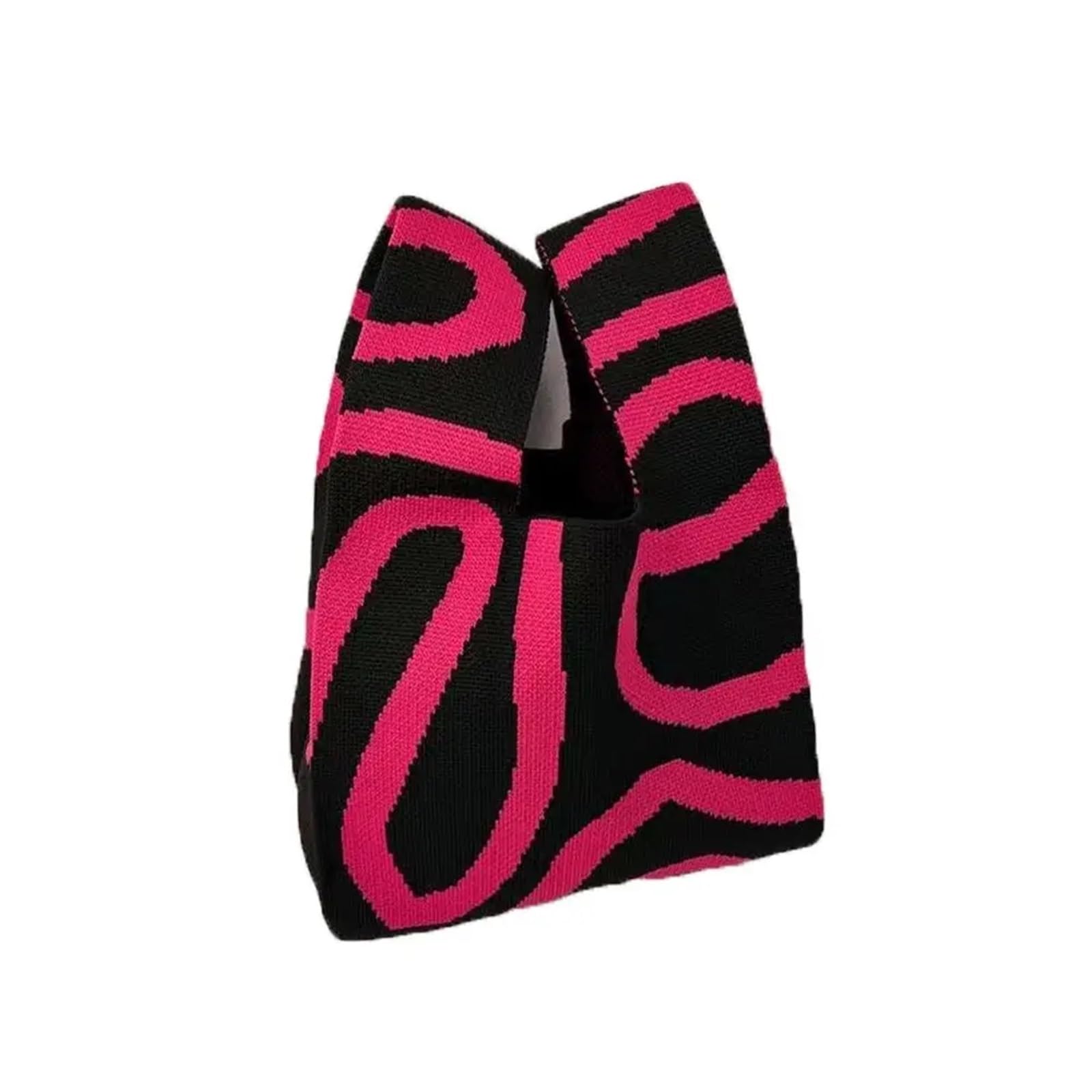 Bolso de mano de muñeca mini para llevar lo esencial de forma segura en color rojo