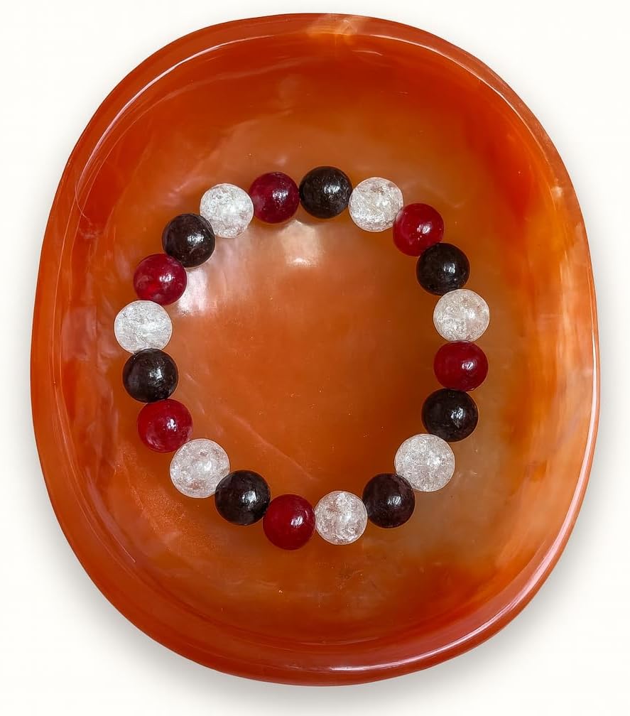 Reiki Infused Aries Zodiac Bracelet, Energy Bracelet, Reiki Gift, Reiki jewelry, Gemstone bracelets, Crystal bracelets - Image 7