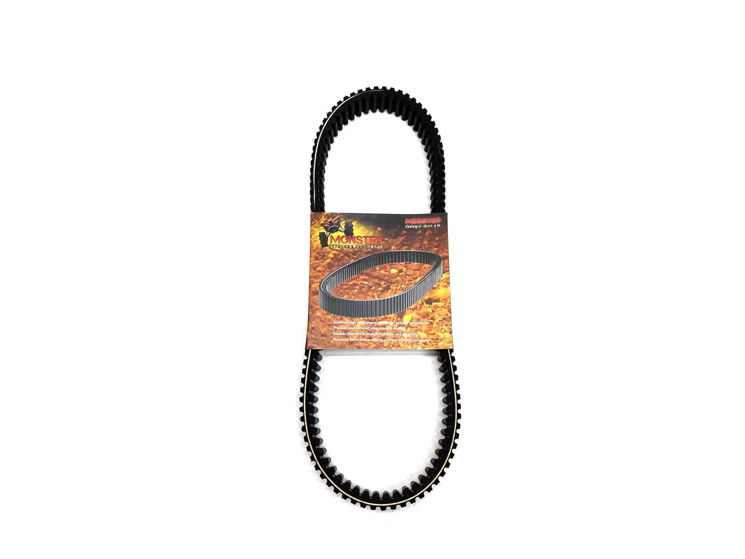 Monster Performance Drive Belt for Kawasaki 59011-0037 Mule PRO Heavy Duty Aramid Optimal Grip Long-Life Design Quality Tested Reduced Vibration Guaranteed Fit