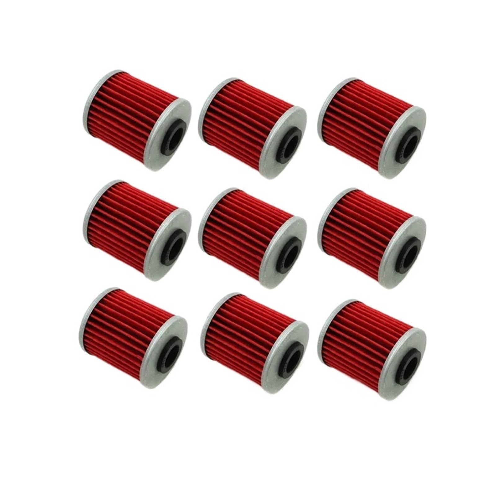Filtro de aceite for KX450F KX250F KX250 RMZ450 RMZ250 RMX450Z FL125 SDW BETA EVO 250 300 SPORT 4 tiempos(9pcs)