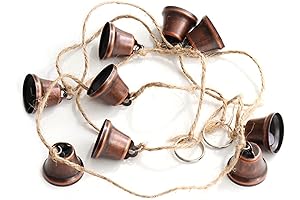 MrMrKura Vintage Jingle Bells Hanging String