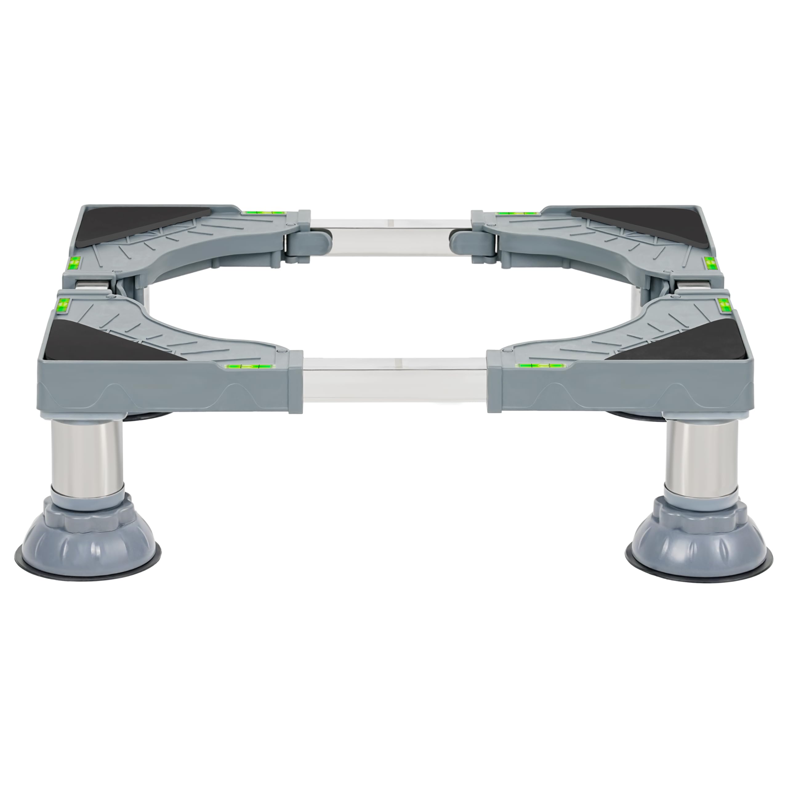 Winter Shore Support Lave Linge & Appareils Electroménagers, Blanc | Rehausseur Cuisiniere, Sèche-linge Universel, Socle Machine à Laver Surelevee Robuste, Pieds en Acier Solides & Antidérapants