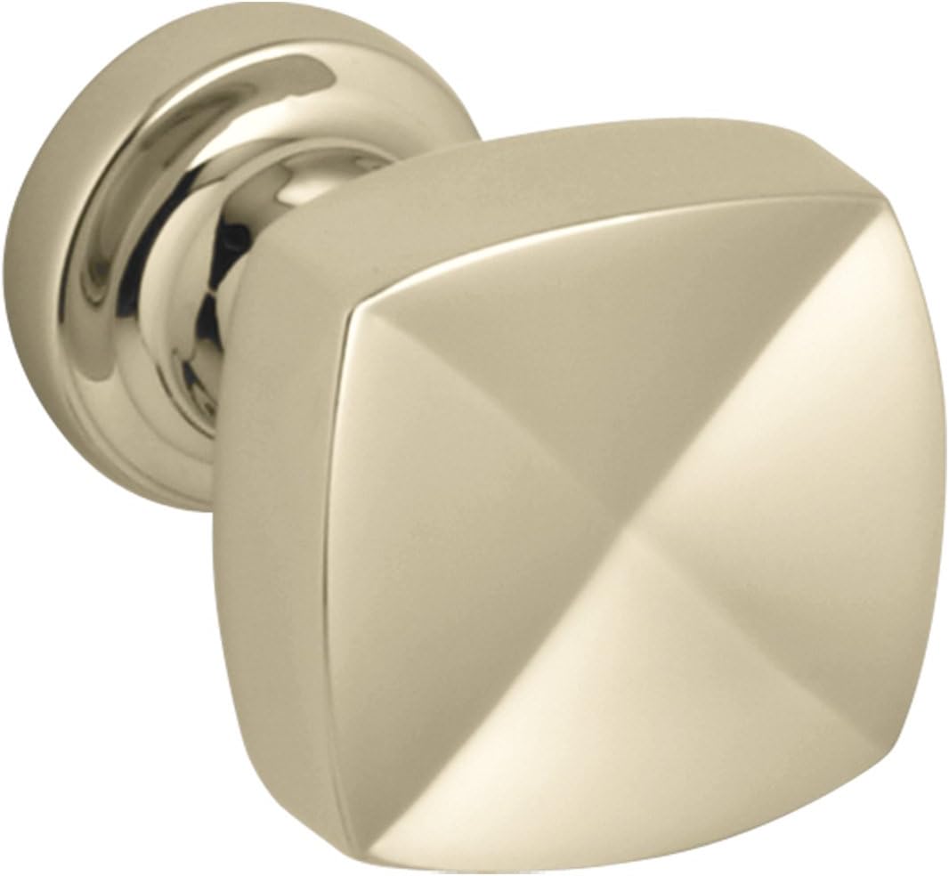 Kohler K-16262-AF Margaux Cabinet Knob Vibrant French Gold