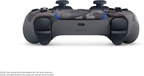 Playstation Sony, Manette 5 Officielle DualSense, Sans Fil, avec Retour Haptique & Gâchettes Adaptatives, Micro Intégré, Batterie Rechargeable, Compatible PS5/PC, Couleur : Camouflage - 4
