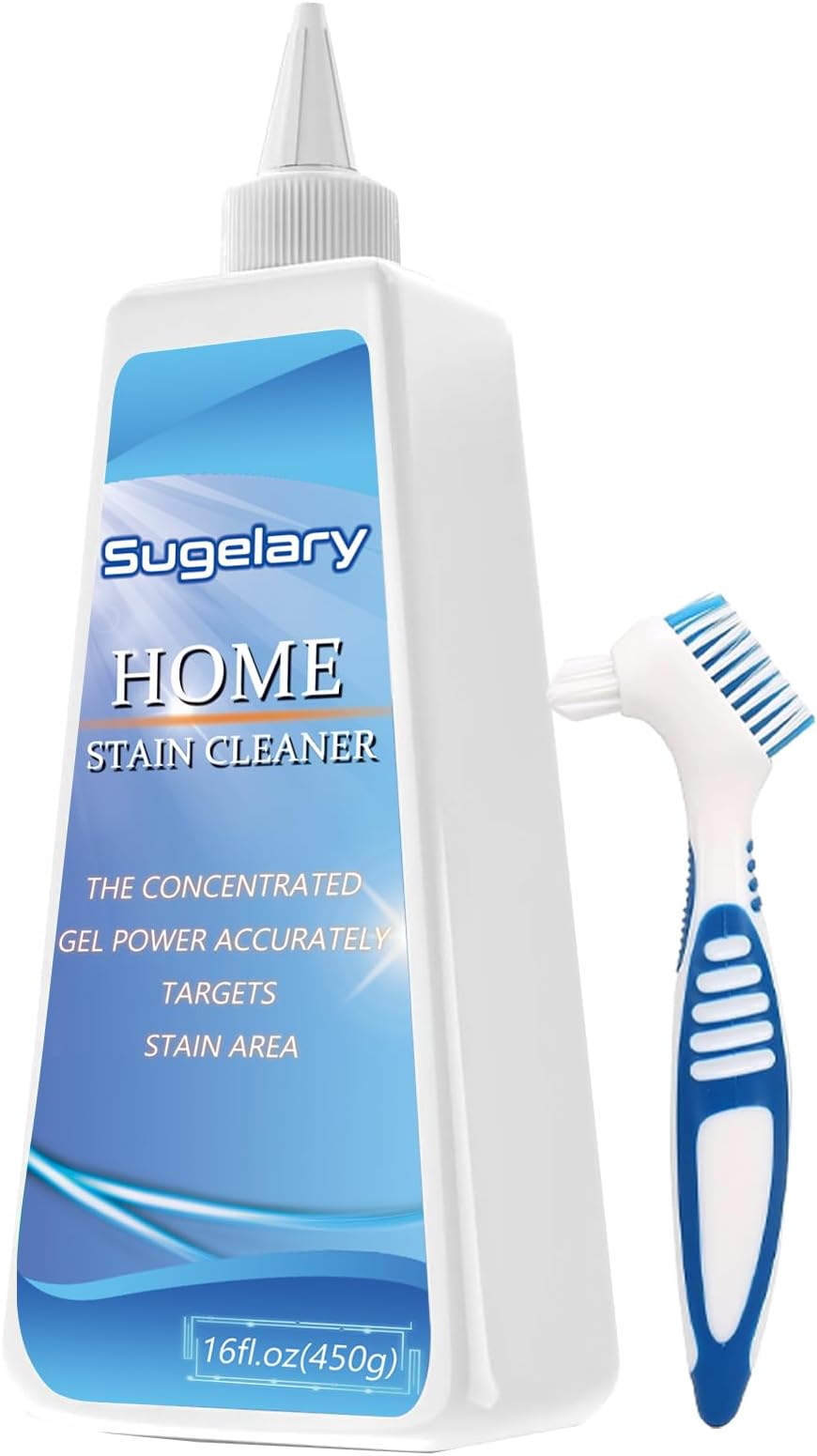 Sugelary Household Cleaner for Washing Machine, Refrigerator Strips, Grout Cleaner Best for Home Sink, Kitchen, Showers (16 Fl oz)