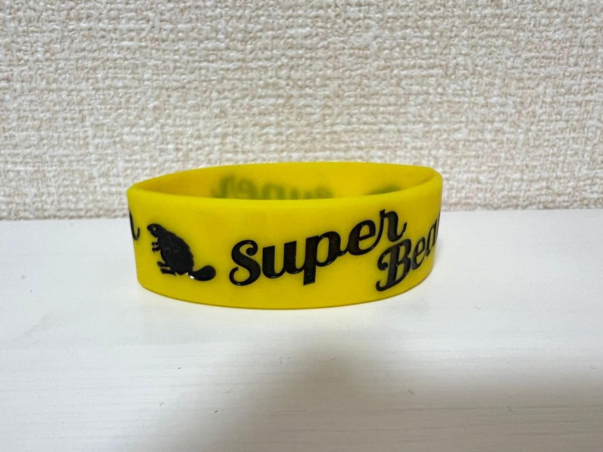 Amazon.co.jp: SUPER BEAVER ラババン ラバーバンド 黄色 イエロー