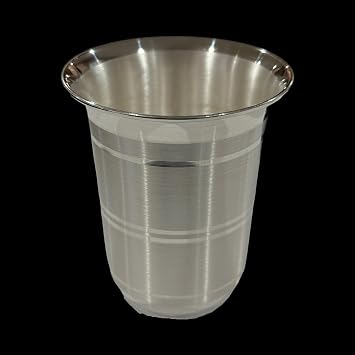 Balaji 999 Pure Silver Solid Glass - Style#01 (2.5 inch)
