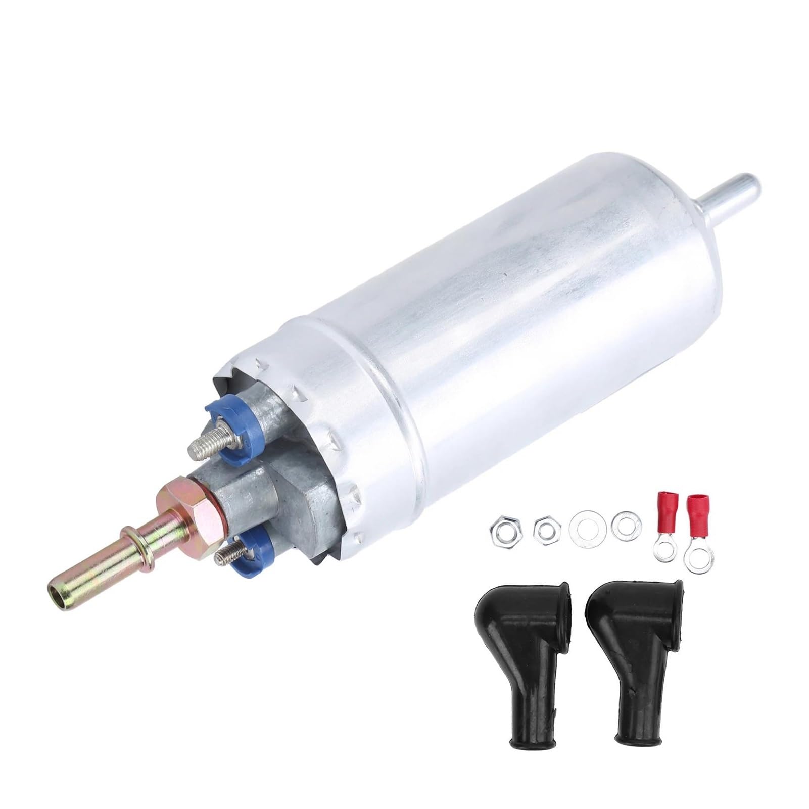 Pompa Benzina Pompa Carburante Esterna In Alluminio 12v 5 Bar 150l/H Per Auto 0580464075 Componente Ricambio Per Sistema Alimentazione Ad Alta Pressione
