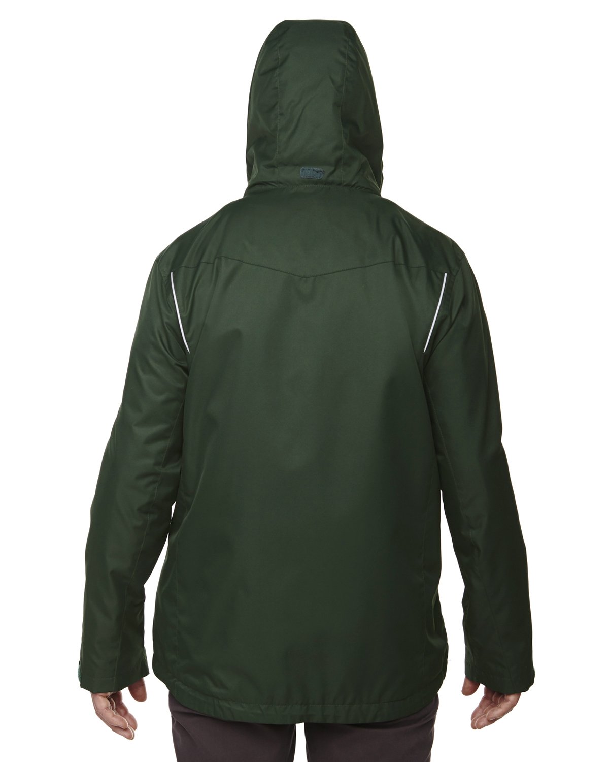 Ash City Core 365 Men's 3-in-1 Jacket with Liner, Forest GREN 630, 3XL
