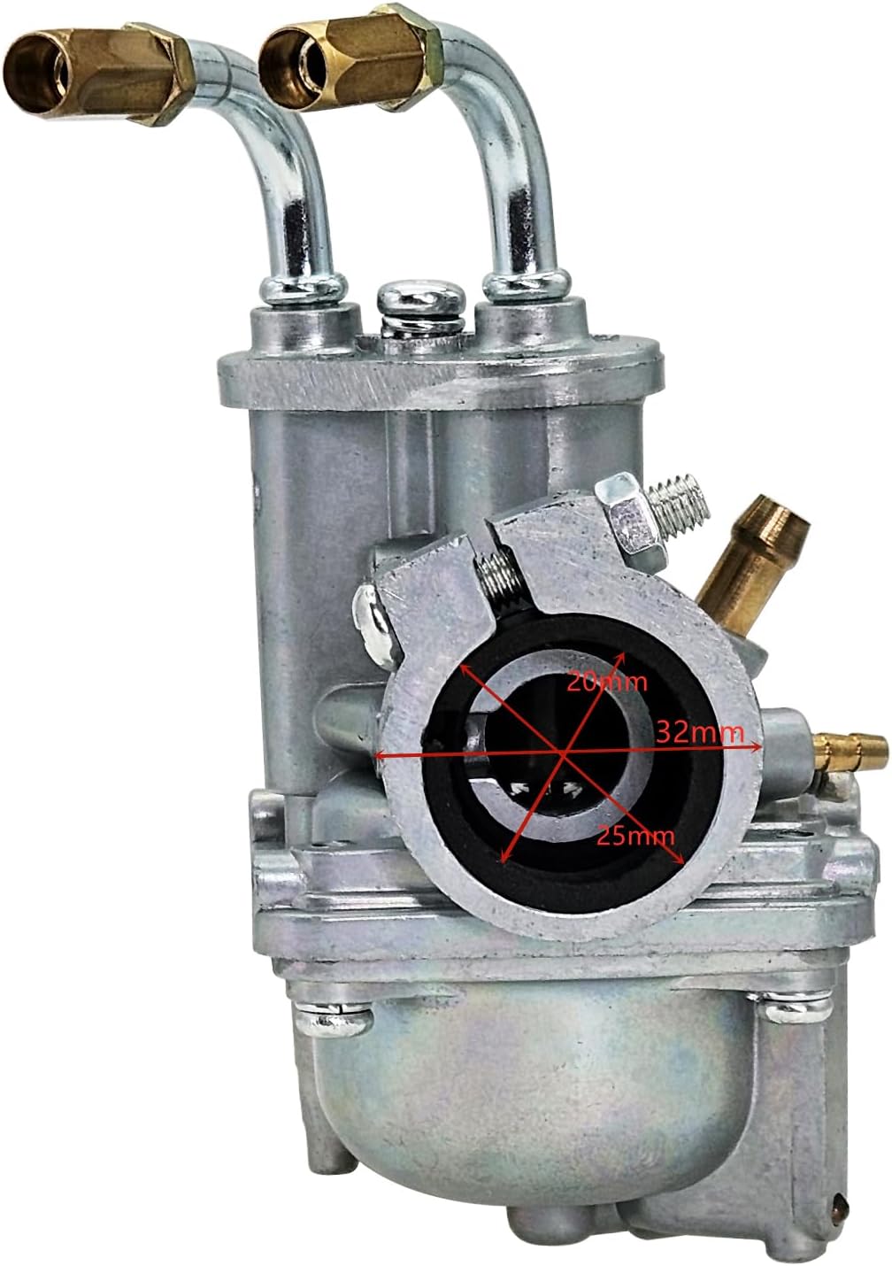 PW50 Carburetor Kit Compatible with Yamaha 50cc Dirt Bike PW 50 Y-Zinger Carb