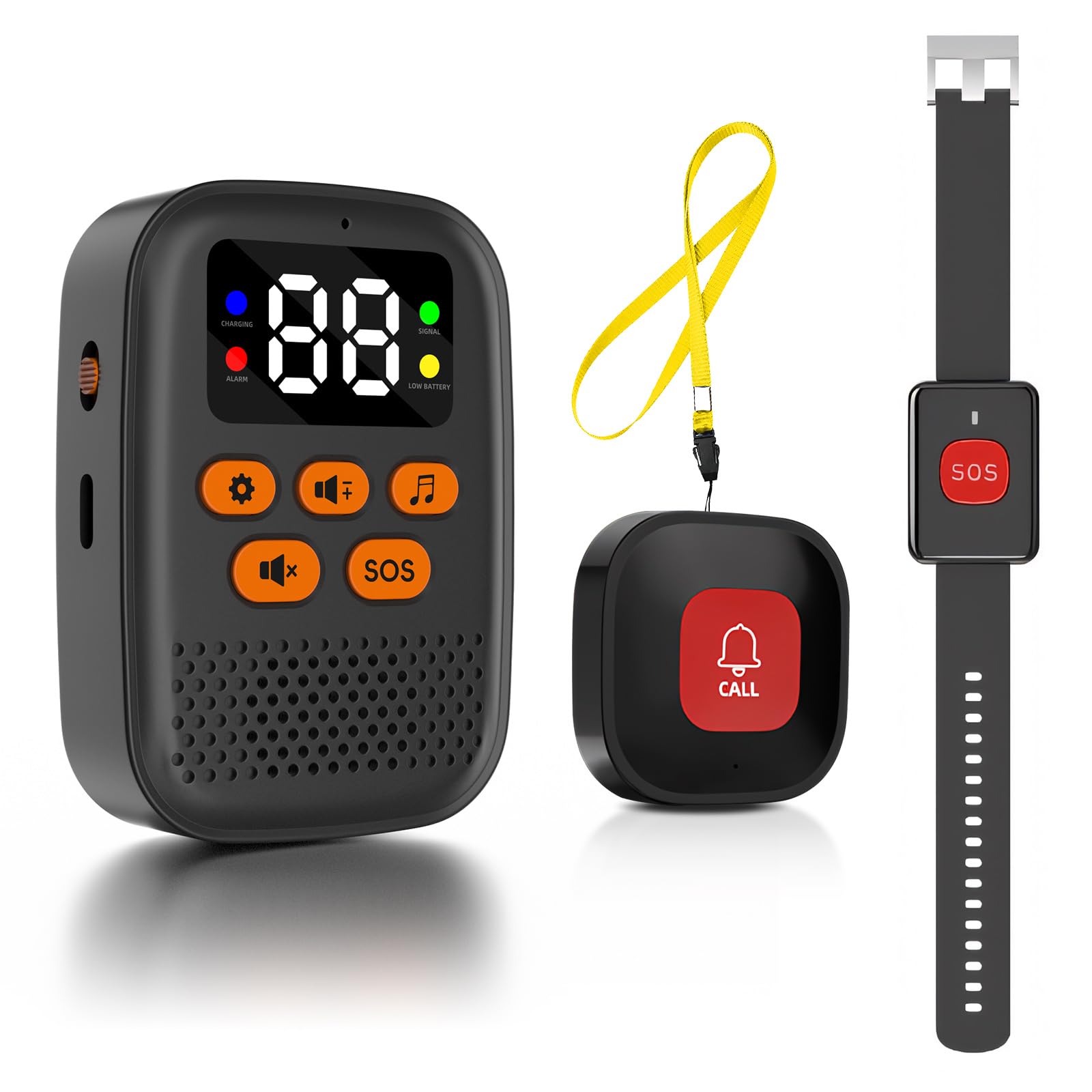 Chatthen Caregiver Call Button System receiver and call buttons