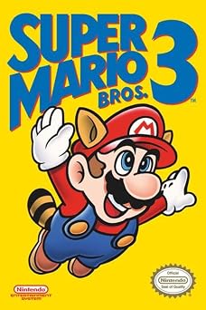 Pyramid America Super Mario Bros 3 Cover Video Game Gaming Cool Wall Decor Art Print Poster 60x90