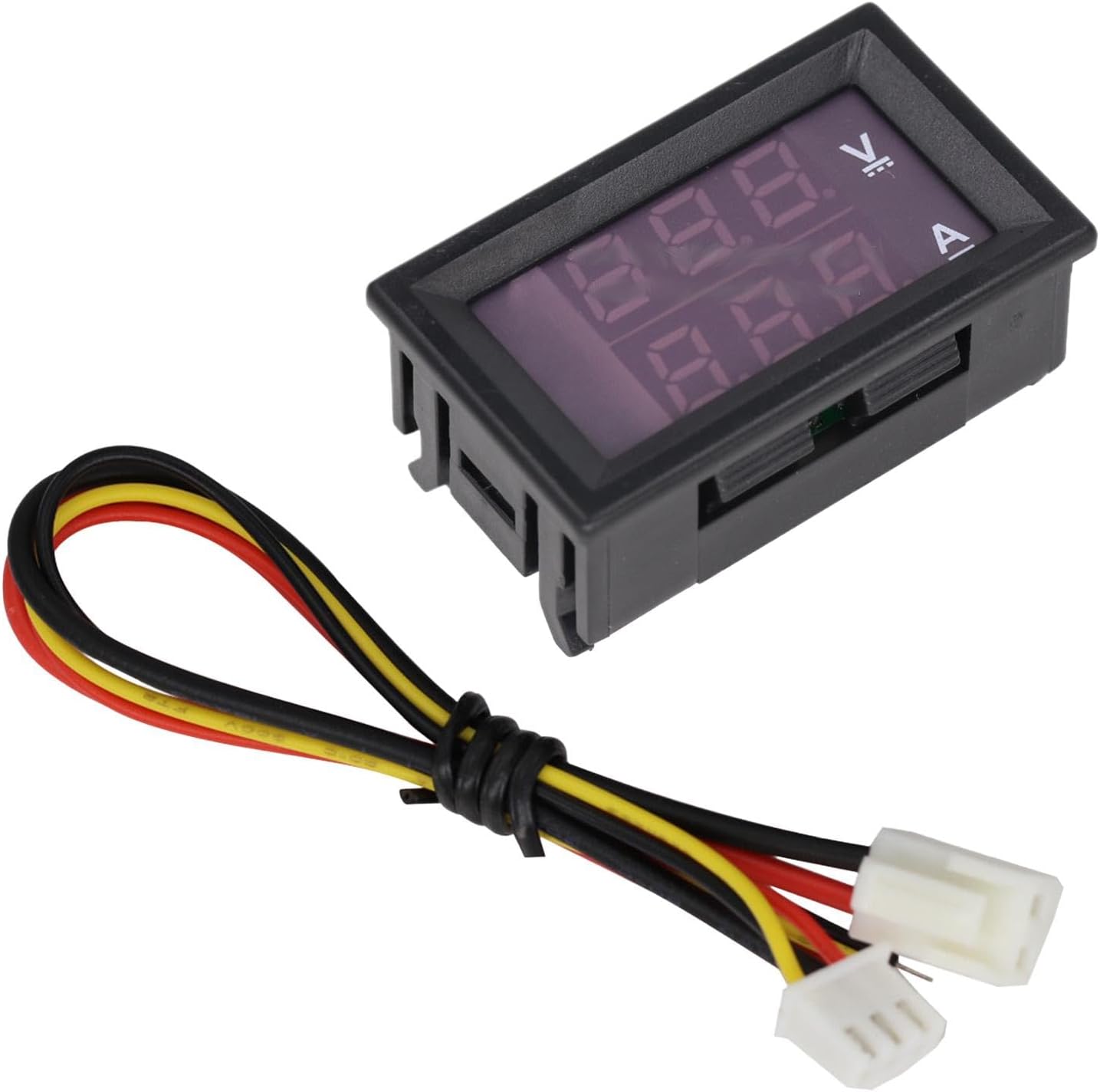 DC Meter - 0-100V Digital Ammeter | DC Voltage 2 In 1 Display | Volt Amp Blue + Red Color Display | Volt Amp Gauge Panel | Display Amperage Volt Meter for Professionals and Beginners