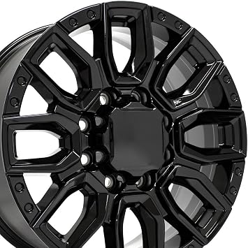 OE Wheels CV97A 20x8.5 Gloss Black 14125 8x165.1 Rim