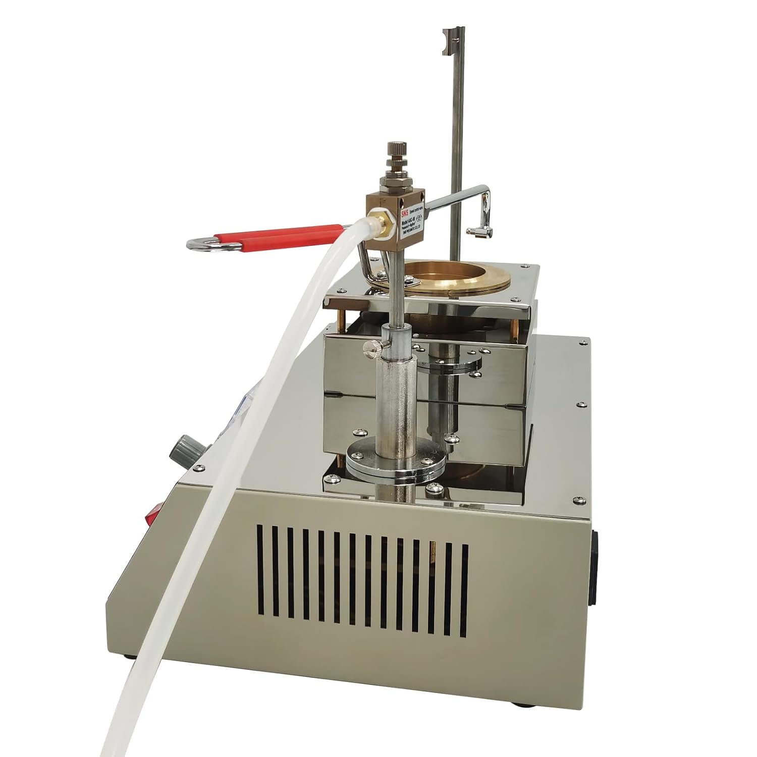 220V Open-Cup Flash Point Tester Analyzer Automatic Cleveland Open Cup Flash and Ignition Point Tester for Measuring Petroleum Products and Bitumen