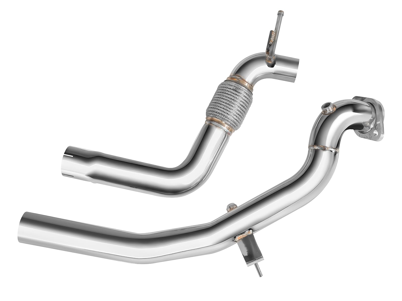 fmic.eu PERFORMANCE Downpipe do Ford Mustang 2.3L 2015-2019 sportowy układ wydechowy wydech nierdzewny