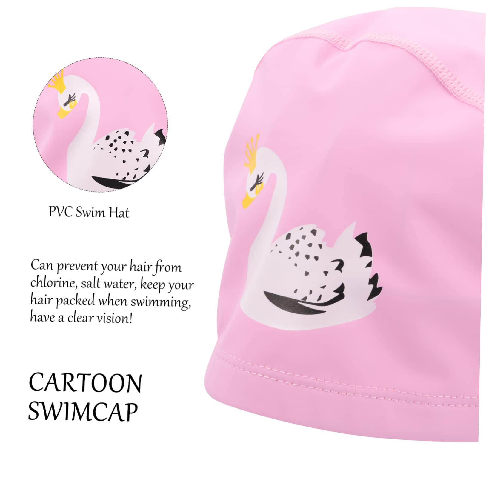 Gorro De Natación para Niños Gorro De Natación para Orejas Gorro De Natación para Niños Pequeños Gorro De Natación Unisex Cubierta De Natación para Niños Gorro De Natación para