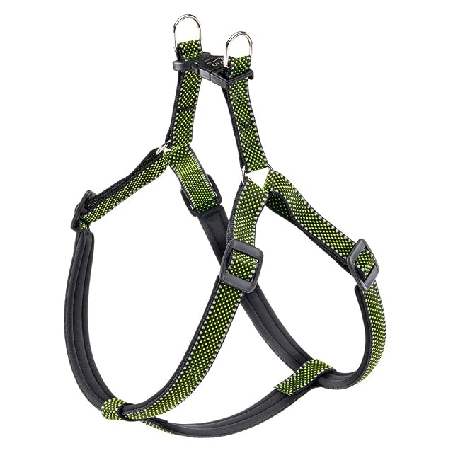 Ferplast Arnés para Perros Daytona Deluxe, Arnés para Perros de Nylon de Talla Grande, Acolchado, Ajustable