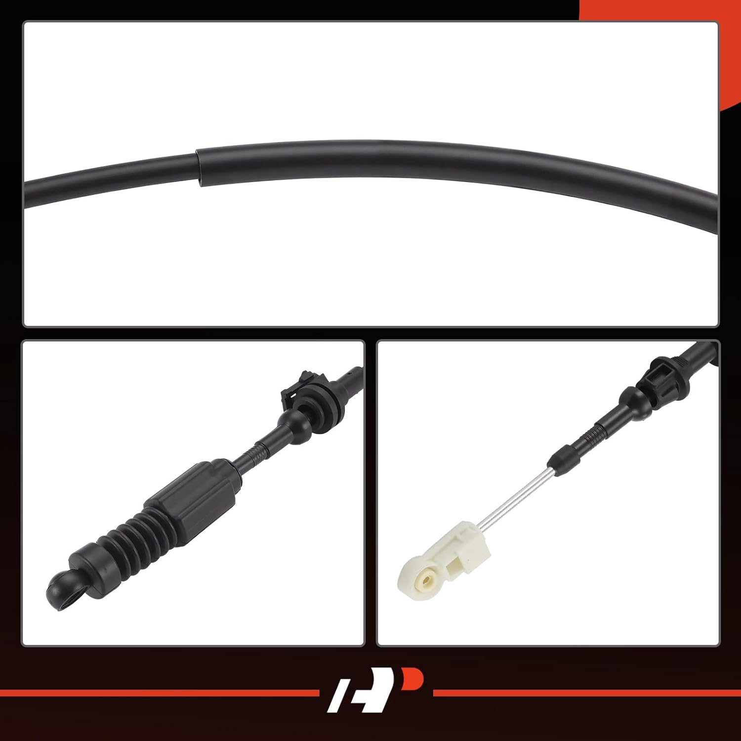 A-Premium Automatic Transmission Detent Cable Compatible with Chevrolet Corvette 2003 2004 2005, Automatic 4 Speed Transmission