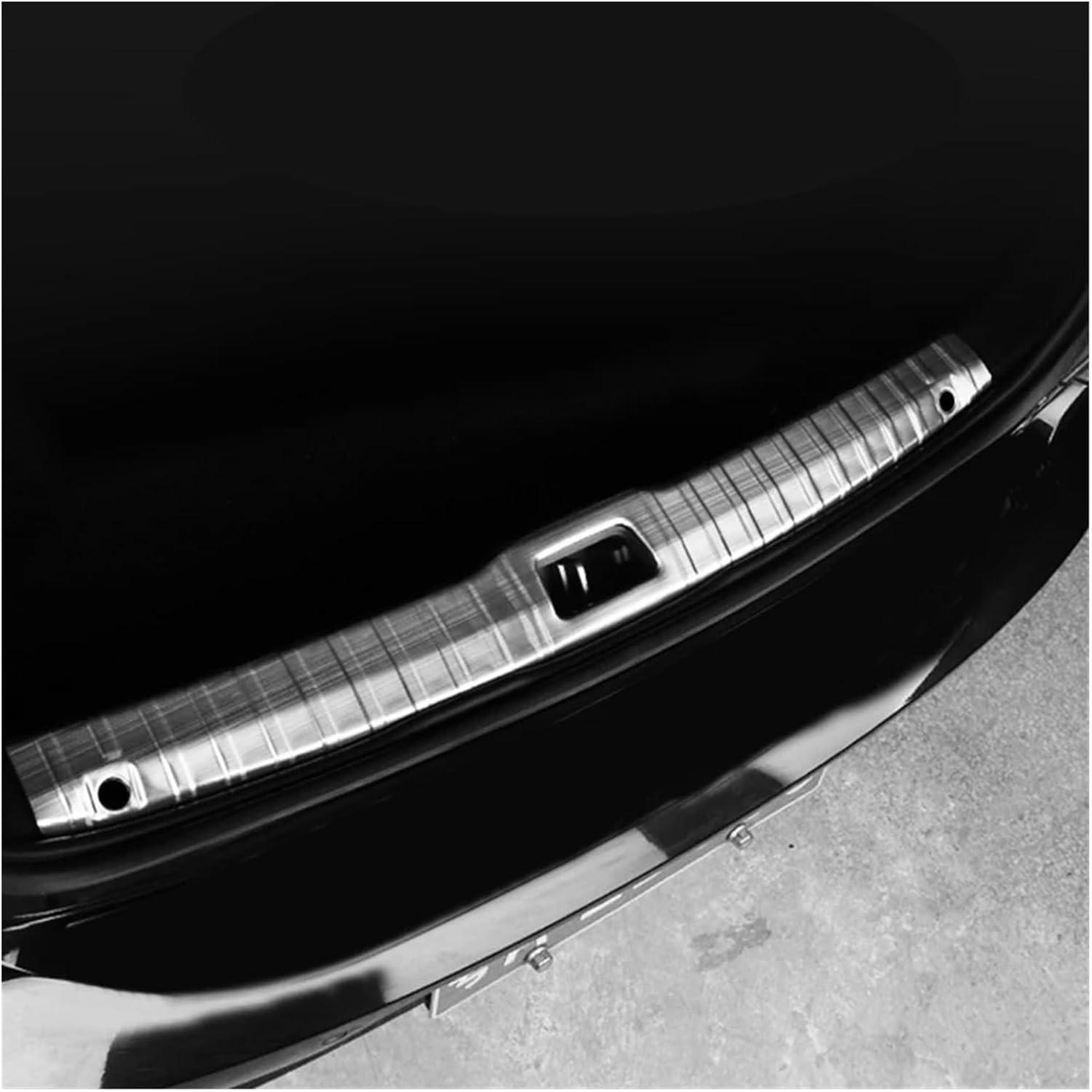 Compatible with Volvo S90 2017 2018 2019 Stainless Steel Rear Bumper Protector Guard Plate Cover Trim Car Styling(Inner)