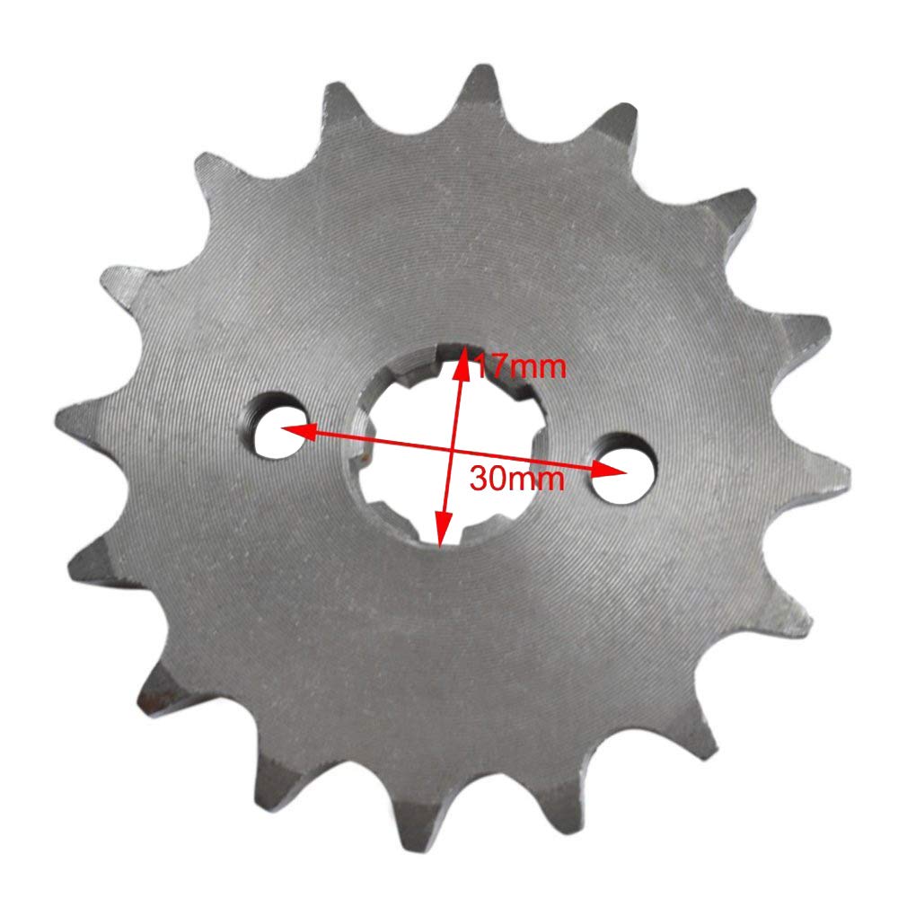 18t 20mm 428 Cadena Piñón Delantero Cog Dirt Bike Atv | Cuotas Sin Interés