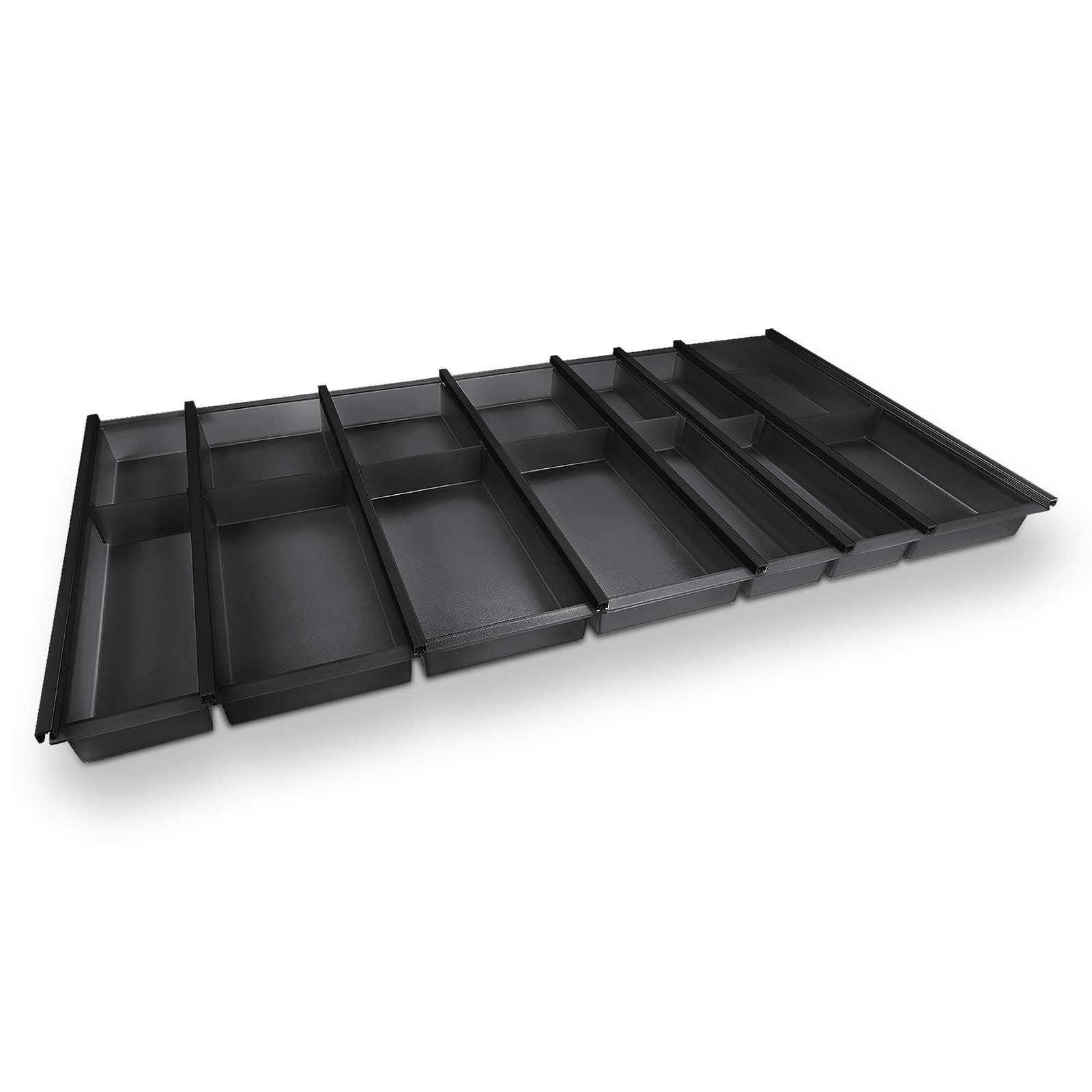 SOTECH Insertos de Cubiertos Cruiso Antracita para Ancho de 1000 mm | Profundidad 473 mm con Parte para Cuchillos para Legrabox