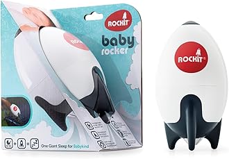 Rocker (AA Battery Version) - Baby Sleep Aid Gently Rocks Any Stroller or Buggy, Adjustable Speed with 60 Minute Timer - Fits All Pushchairs & Prams to Create a Portable Baby Bouncer